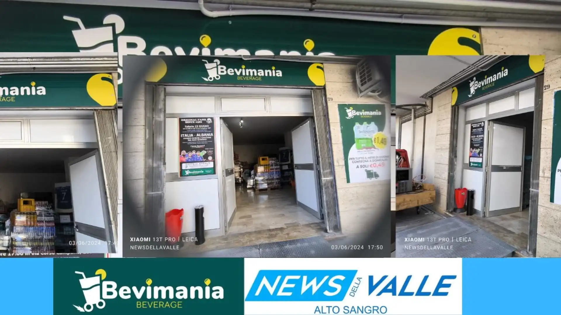 Venafro: Bevimania e’ tutto per il beverage. In Via Michelangelo Buonarroti vasto assortimento di bevande e consegna a domicilio.